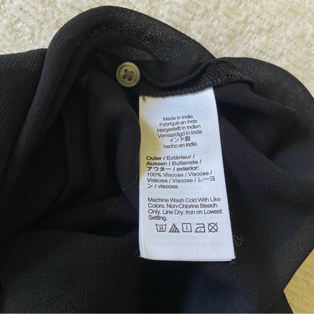 J. Crew Ruffleneck Top In Chiffon - Picture 10 of 10